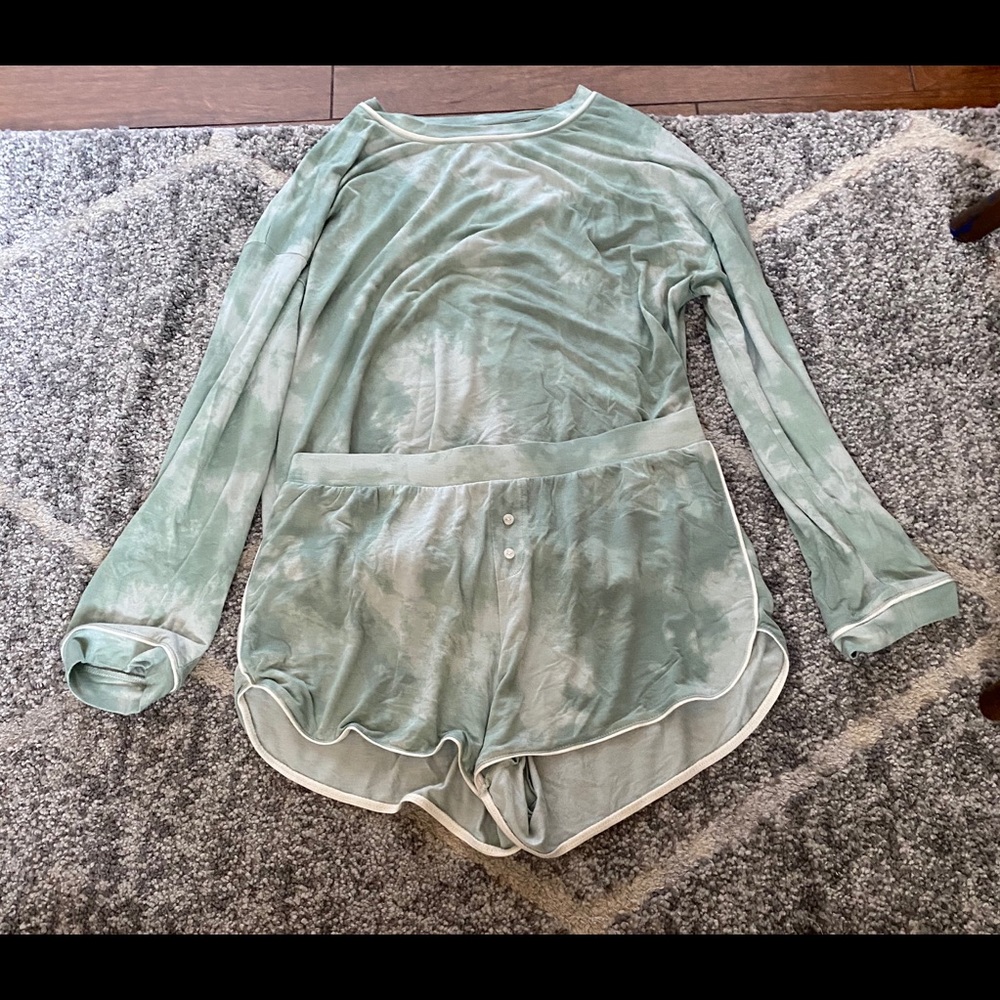 Tie dyed pj set